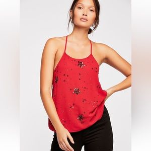 Intimately Free People Star Embellished Cami size Small